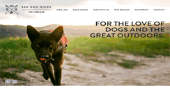 Desktop Screenshot of 365doghikes.com